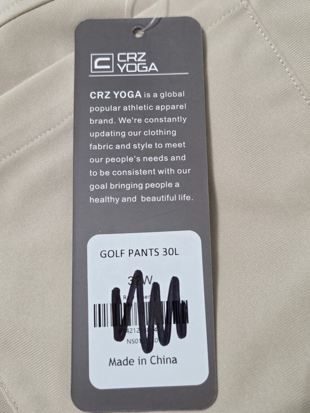 NWT CRZ Yoga Golf Pants. - Picture 10 of 11